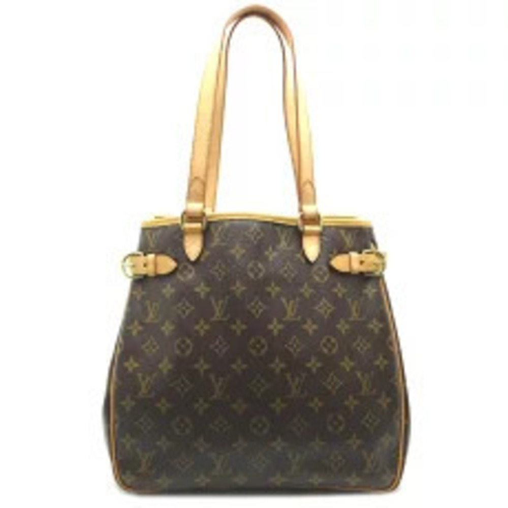 Louis Vuitton Batignolles Monogram Vertical Bag Brown Shoulder - Picture 2 of 6